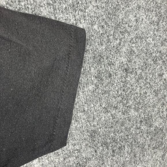 Oneita T-Shirt Mens Size S Black Towne Meadows Timberwolves Wolf Graphic Tee - Picture 3 of 9